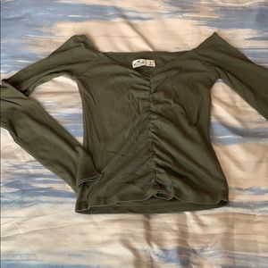 Hollister off the shoulder top